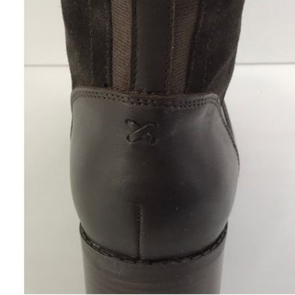Marc Fisher Wide Calf Leather Tall Shaft Boots - Picture 7 of 11